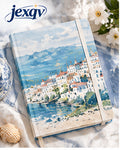 Coastal Village Watercolor Notebook