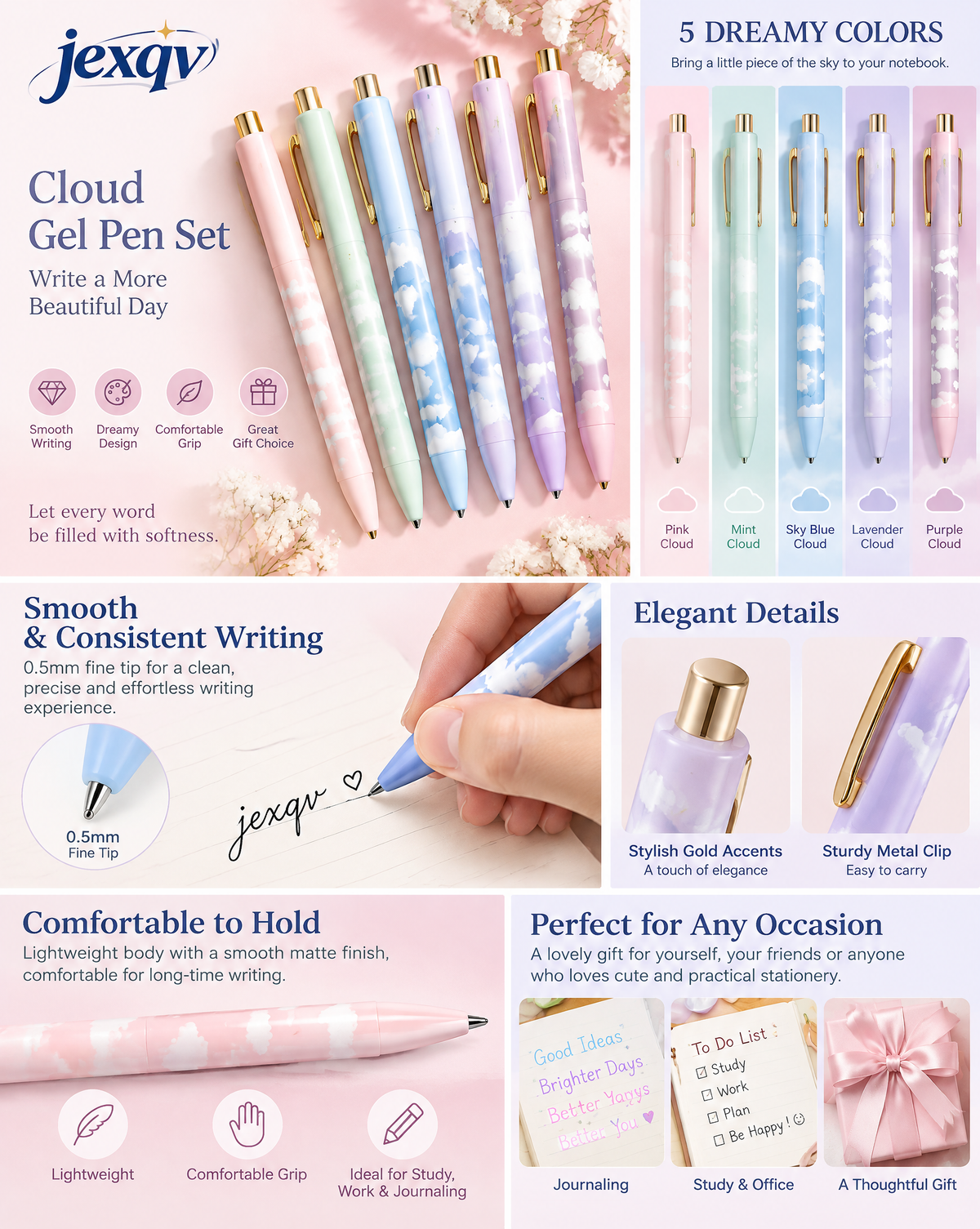Pastel Dream Pen Set