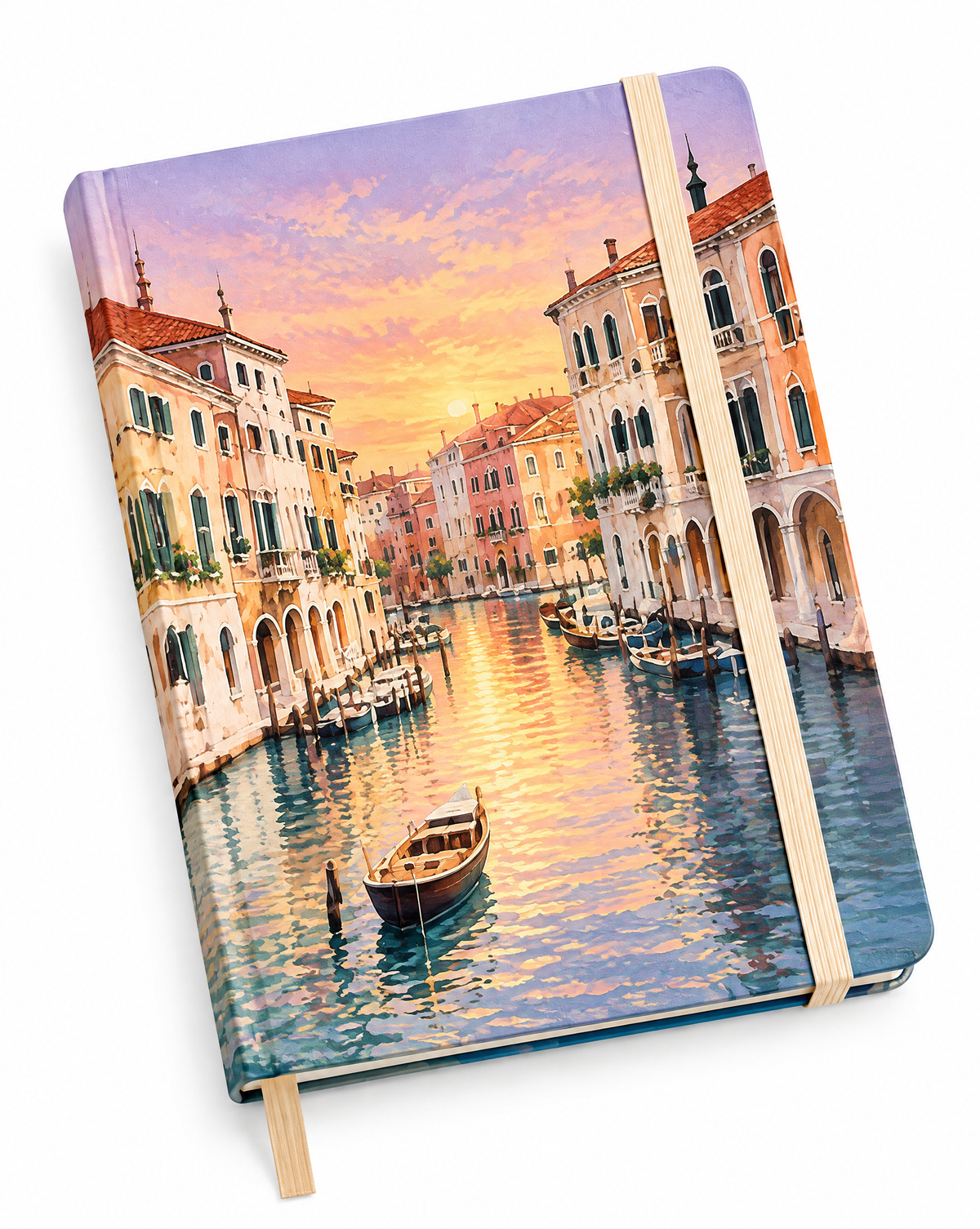 Venice Canal Watercolor Notebook