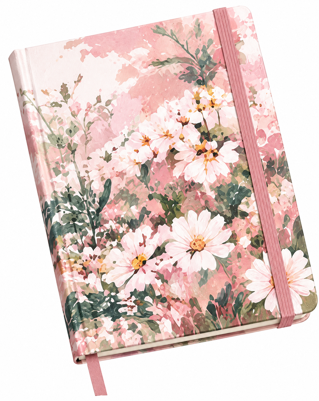 White Daisy Garden Notebook