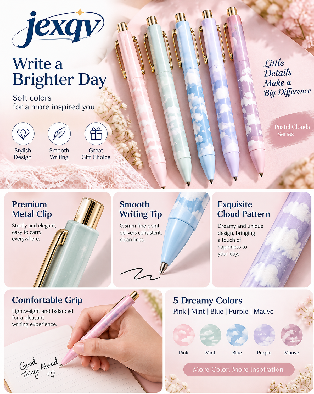 Pastel Dream Pen Set